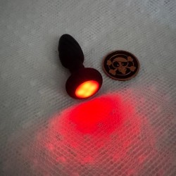 Plug Anal Vibrant & Rotatif 360° à Télécommande Sans Fil – Effets Lumineux LED