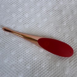 Stimulateur Clitoridien de Précision & Masseur Intime Design – Rouge & Or Rose