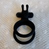 Cockring vibrant double anneau