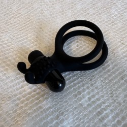 Cockring vibrant double anneau